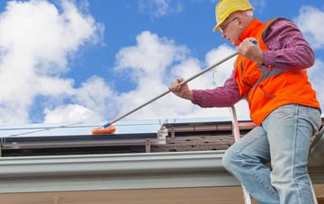 Buckie soft wash roof cleaning